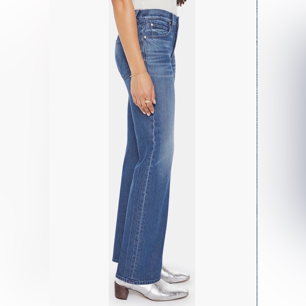Mother Lil Kick It High Waist Straight Leg Jeans - Picture 3 of 8